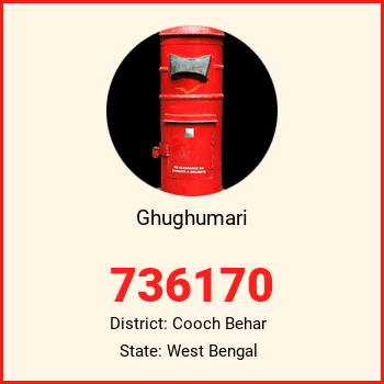 Ghughumari pin code, district Cooch Behar in West Bengal