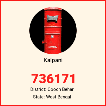 Kalpani pin code, district Cooch Behar in West Bengal