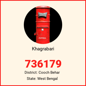 Khagrabari pin code, district Cooch Behar in West Bengal