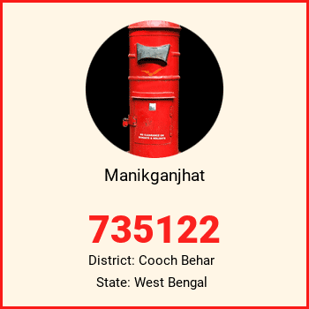 Manikganjhat pin code, district Cooch Behar in West Bengal