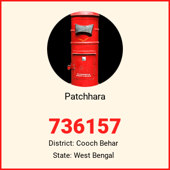 Patchhara pin code, district Cooch Behar in West Bengal