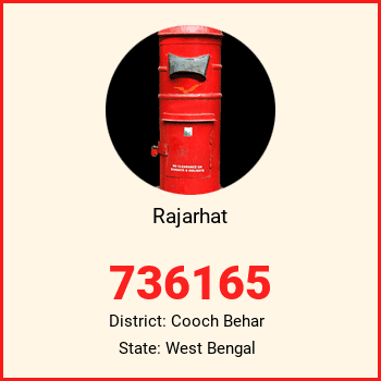 Rajarhat pin code, district Cooch Behar in West Bengal