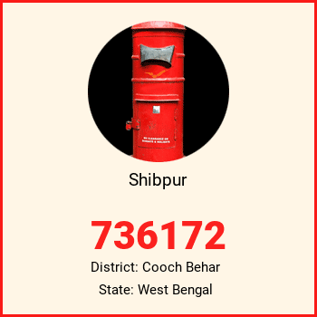 Shibpur pin code, district Cooch Behar in West Bengal