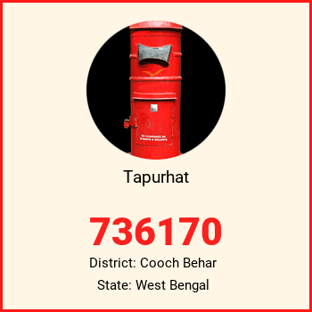 Tapurhat pin code, district Cooch Behar in West Bengal