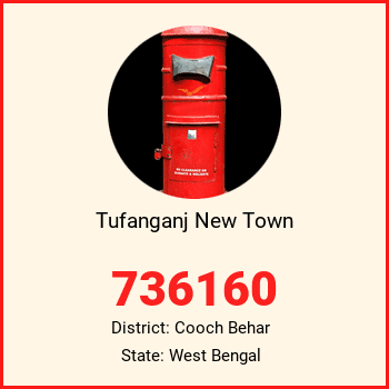 Tufanganj New Town pin code, district Cooch Behar in West Bengal