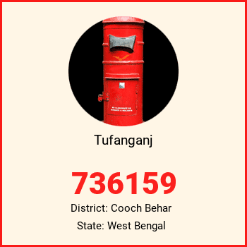 Tufanganj pin code, district Cooch Behar in West Bengal