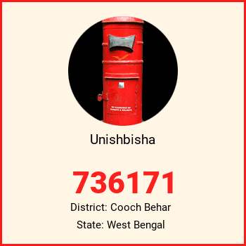 Unishbisha pin code, district Cooch Behar in West Bengal