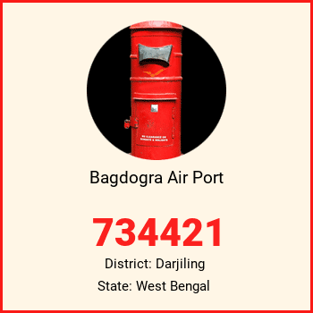 Bagdogra Air Port pin code, district Darjiling in West Bengal