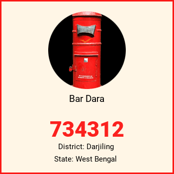 Bar Dara pin code, district Darjiling in West Bengal
