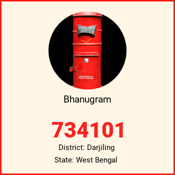 Bhanugram pin code, district Darjiling in West Bengal
