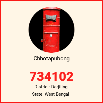 Chhotapubong pin code, district Darjiling in West Bengal