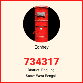 Echhey pin code, district Darjiling in West Bengal