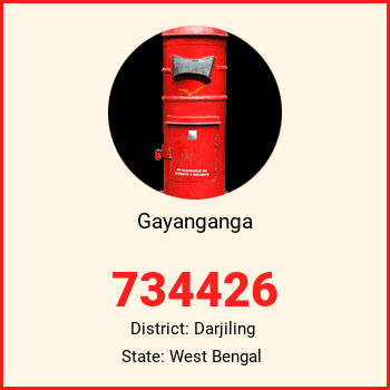 Gayanganga pin code, district Darjiling in West Bengal