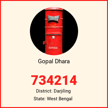 Gopal Dhara pin code, district Darjiling in West Bengal