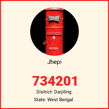 Jhepi pin code, district Darjiling in West Bengal