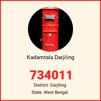 Kadamtala Darjiling pin code, district Darjiling in West Bengal