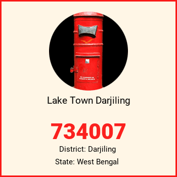 Lake Town Darjiling pin code, district Darjiling in West Bengal