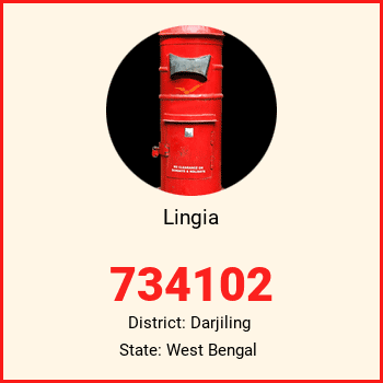 Lingia pin code, district Darjiling in West Bengal