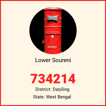 Lower Soureni pin code, district Darjiling in West Bengal