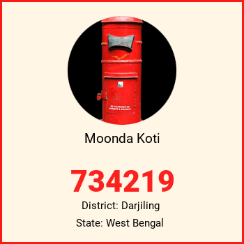 Moonda Koti pin code, district Darjiling in West Bengal