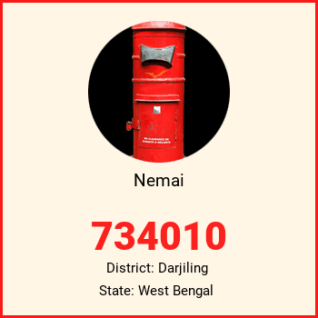 Nemai pin code, district Darjiling in West Bengal