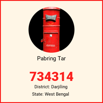 Pabring Tar pin code, district Darjiling in West Bengal