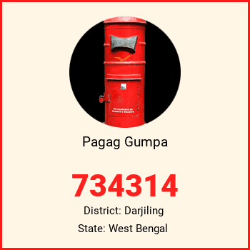 Pagag Gumpa pin code, district Darjiling in West Bengal
