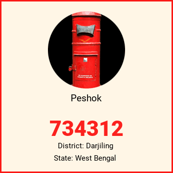 Peshok pin code, district Darjiling in West Bengal