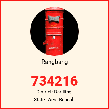 Rangbang pin code, district Darjiling in West Bengal