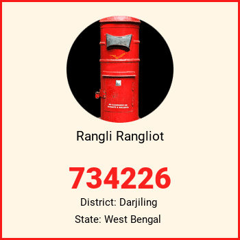 Rangli Rangliot pin code, district Darjiling in West Bengal