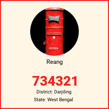 Reang pin code, district Darjiling in West Bengal