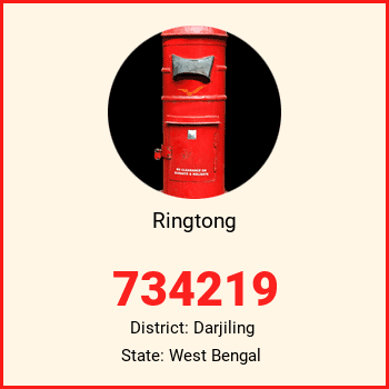 Ringtong pin code, district Darjiling in West Bengal