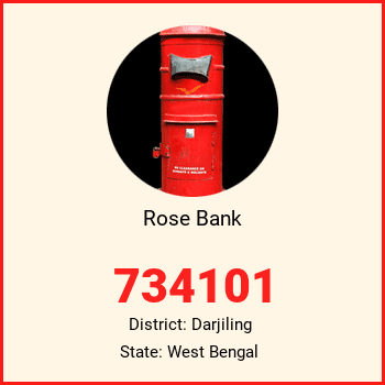 Rose Bank pin code, district Darjiling in West Bengal