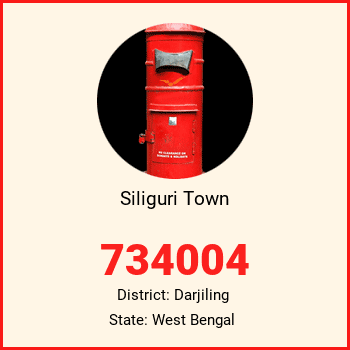 Siliguri Town pin code, district Darjiling in West Bengal