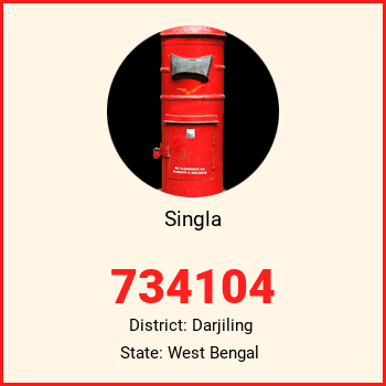 Singla pin code, district Darjiling in West Bengal