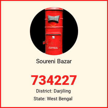 Soureni Bazar pin code, district Darjiling in West Bengal