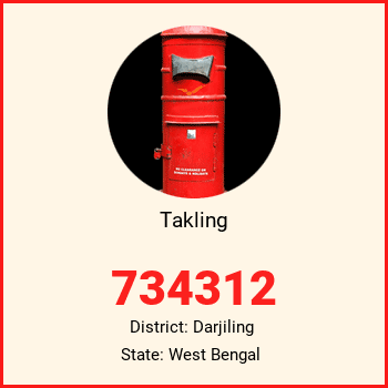 Takling pin code, district Darjiling in West Bengal