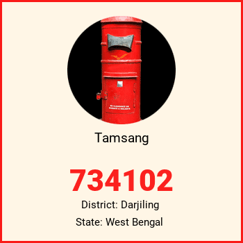 Tamsang pin code, district Darjiling in West Bengal