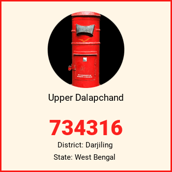 Upper Dalapchand pin code, district Darjiling in West Bengal
