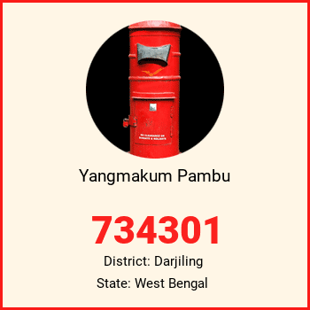 Yangmakum Pambu pin code, district Darjiling in West Bengal
