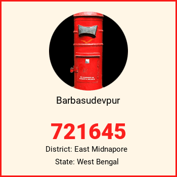Barbasudevpur pin code, district East Midnapore in West Bengal