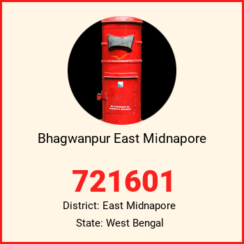 Bhagwanpur East Midnapore pin code, district East Midnapore in West Bengal