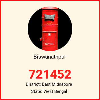 Biswanathpur pin code, district East Midnapore in West Bengal
