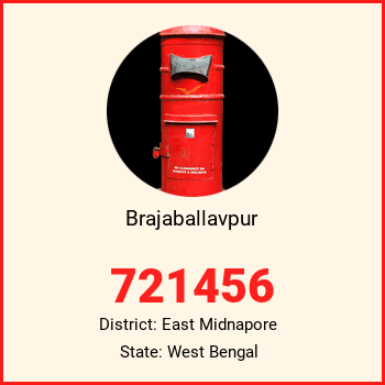 Brajaballavpur pin code, district East Midnapore in West Bengal