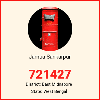 Jamua Sankarpur pin code, district East Midnapore in West Bengal