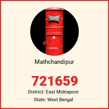 Mathchandipur pin code, district East Midnapore in West Bengal