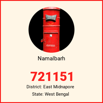 Namalbarh pin code, district East Midnapore in West Bengal