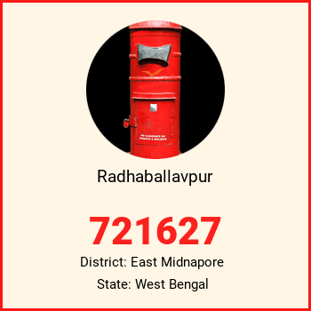 Radhaballavpur pin code, district East Midnapore in West Bengal