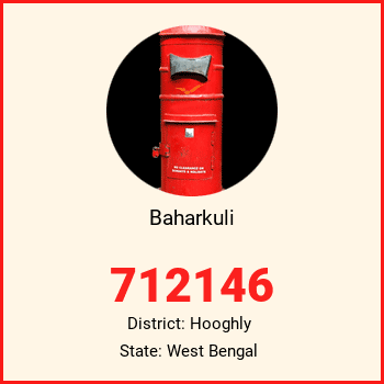 Baharkuli pin code, district Hooghly in West Bengal