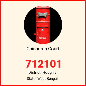 Chinsurah Court pin code, district Hooghly in West Bengal